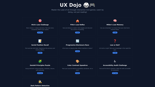 Thumbnail of ux-dojo.com