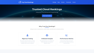 Thumbnail of topcloudrankings.com