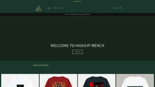 Thumbnail of highlyfmerch.com