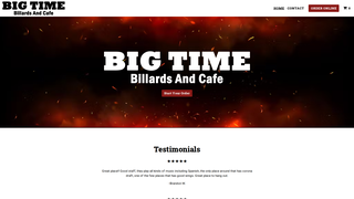 Thumbnail of orderbigtimebilliardsandcafe.com