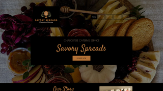 Thumbnail of savoryspreadscatering.com