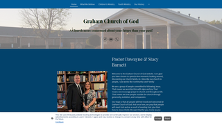 Screenshot of grahamchurchofgod.net