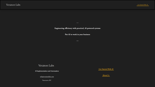 Thumbnail of veraisonlabs.com