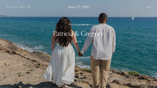 Thumbnail of gregoryandpatricia.com