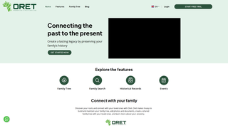 Screenshot of oretafrica.com
