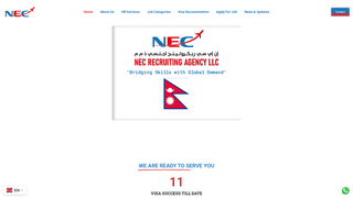 Thumbnail of necrecruiting.com