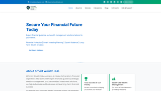 Screenshot of smartwealthhubb.com