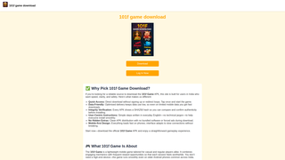 Thumbnail of 101fgamedownload.com