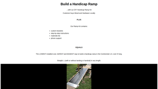 Thumbnail of build-a-handicap-ramp.com
