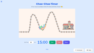 Thumbnail of choochootimer.com