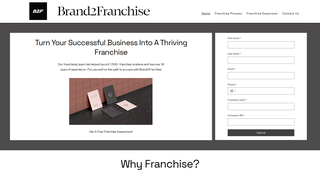 Thumbnail of brand2franchise.com