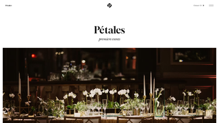 Thumbnail of petalesevents.com