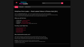 Thumbnail of onlyfanspornleaks.com