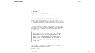 Thumbnail of simpledevotions323.com