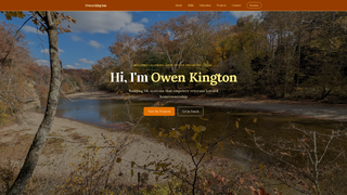 Screenshot of okington.dev