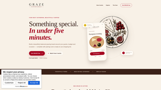 Screenshot of grazexperience.com