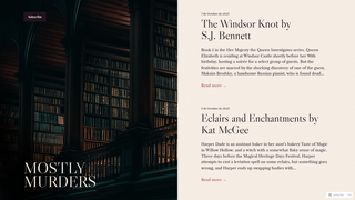 Thumbnail of mostlymurdersbookreviews.com