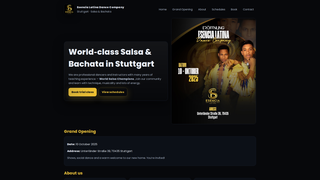 Thumbnail of esencialatinadancecompany.com