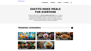 Thumbnail of magicdelice.com
