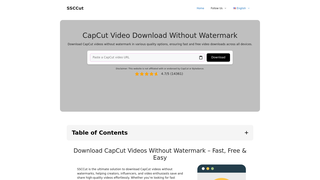 Thumbnail of ssccut.com