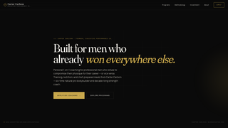 Screenshot of cartercarlson.com