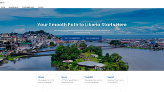 Thumbnail of easyvisaliberia.com