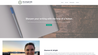 Thumbnail of thewrightedit.com