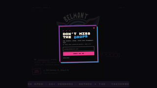Screenshot of belmontbatcave.com