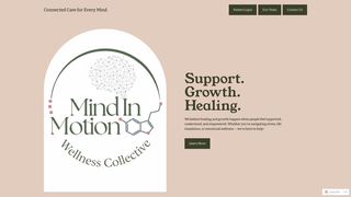 Screenshot of mindinmotionwellness.org