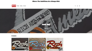 Thumbnail of richambitionsapparel.com