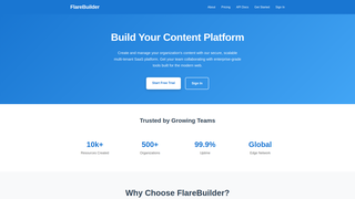Thumbnail of flarebuilder.com