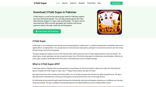 Thumbnail of 3pattisuperpk.net