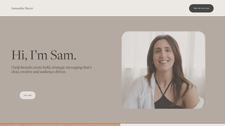 Thumbnail of samanthasherer.com