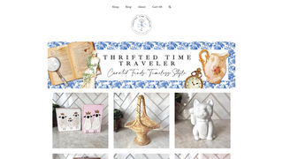 Thumbnail of thriftedtimetraveler.com