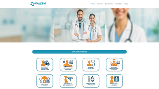 Thumbnail of kalyanihospitals.com