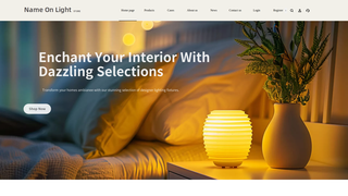 Thumbnail of nameonlight.com