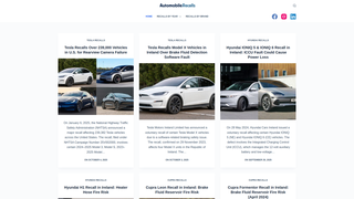 Thumbnail of automobilerecalls.net