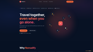 Screenshot of nomadify.app