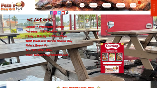Thumbnail of petescrazygrill.com