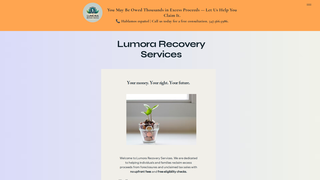 Thumbnail of lumorarecoveryservices.com