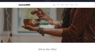 Thumbnail of quantumspiritcollective.com
