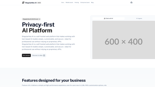 Thumbnail of singularities-ai.com