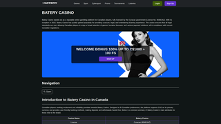 Thumbnail of baterycasino.org