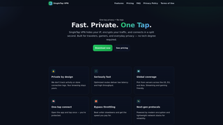 Thumbnail of singletapvpn.com