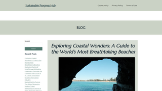Thumbnail of sustainableprogresshub.com
