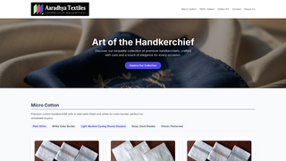Thumbnail of aaradhyatextiles.com