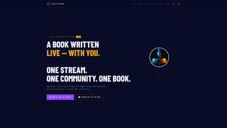 Screenshot of coauthorlive.com
