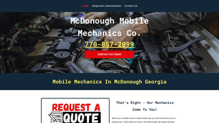 Thumbnail of mcdonoughmobilemechanics.com