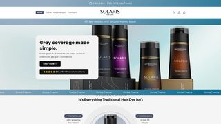 Thumbnail of solarishaircare.com