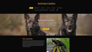 Thumbnail of invictuscanine.com